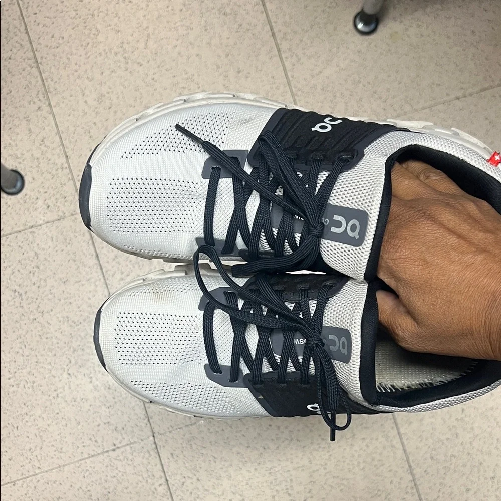 On Women's Black and Gray Athletic Sneakers - Picture 9 of 11